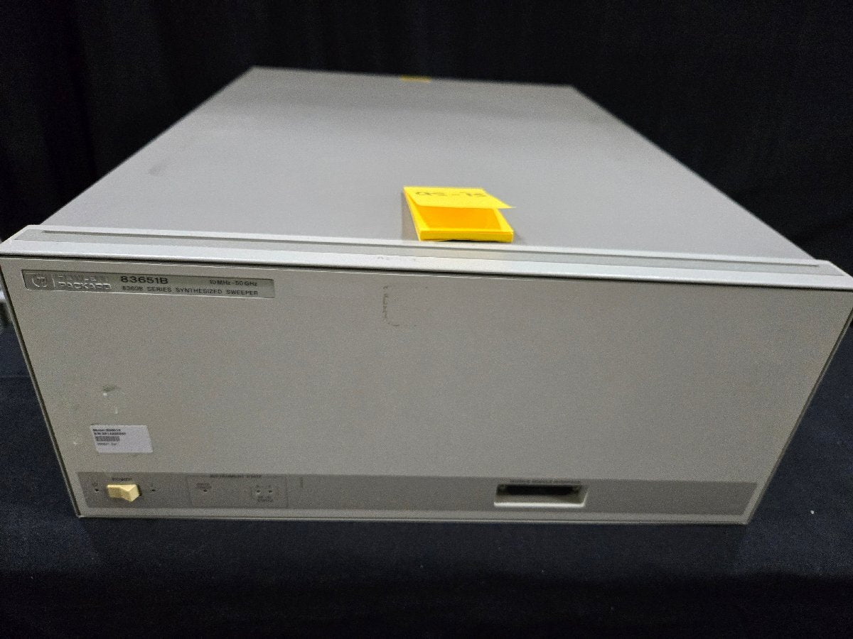 HP 83651B Synthesized Sweeper 10MHz-50GHz (for parts or not working) [g1159904208]