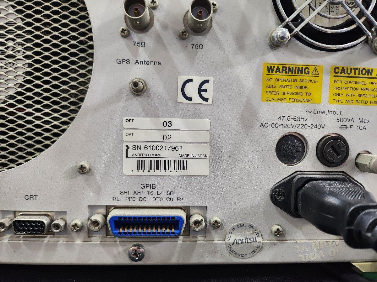 Anritsu MD1230A Data Quality Analyzer (for parts or not working) [l1159907722]
