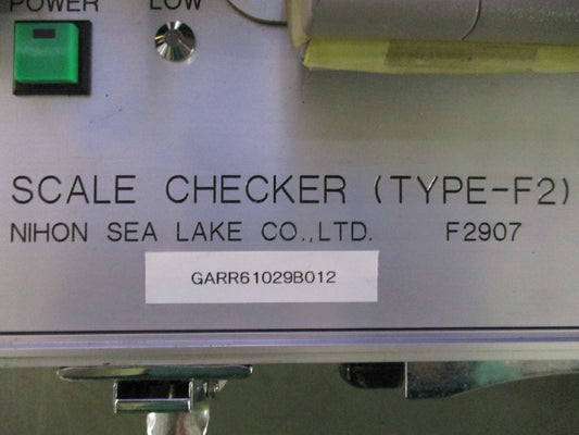 NIHON SEA LAKEC TYPE-F2 SCALE CHECKER F2907 [c1160002808]