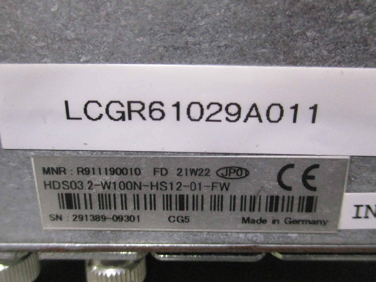 INDRAMAT HDS03.2-W100N-HS12-01-FW AC Controller [f1159998149]