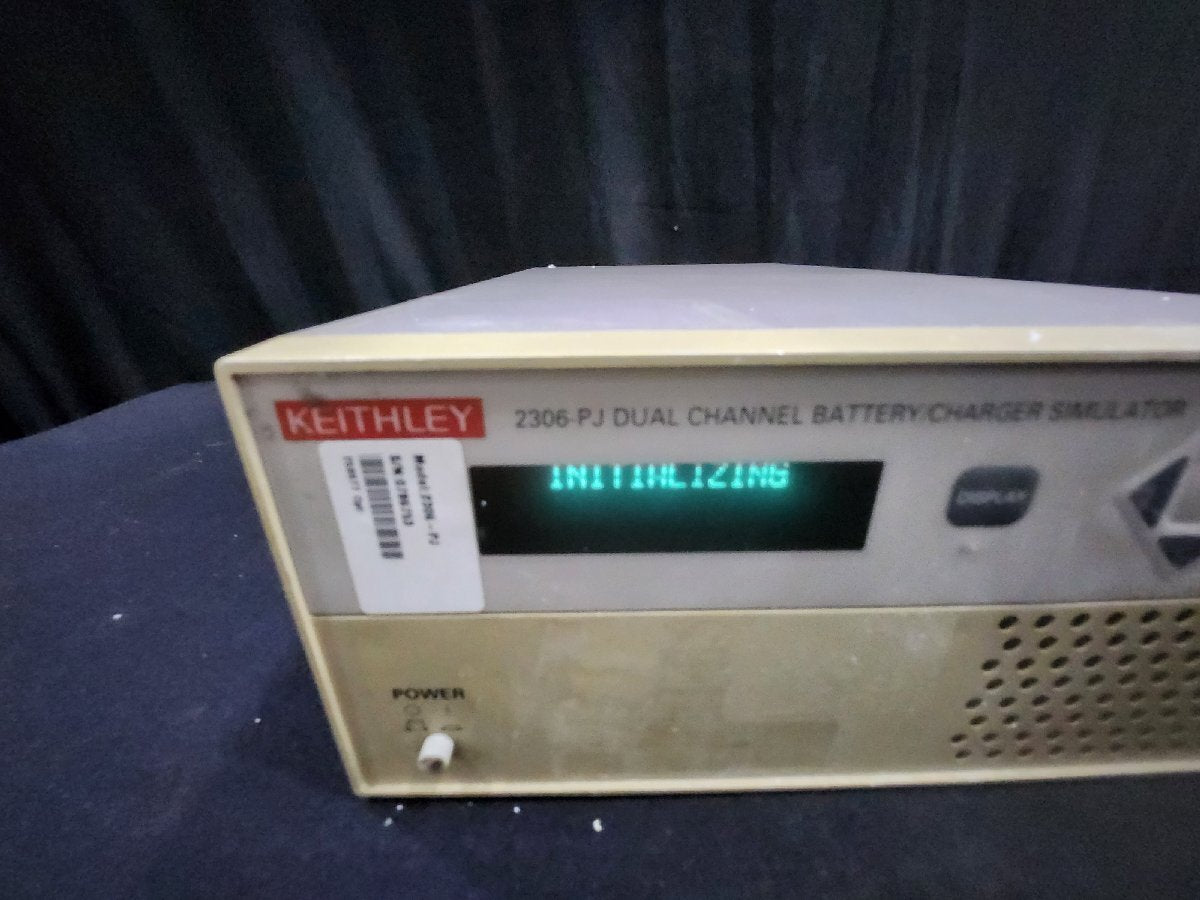 Keithley 2306-PJ Dual Channel Battery Charger Simulator (for parts or not working) [p1160017721]