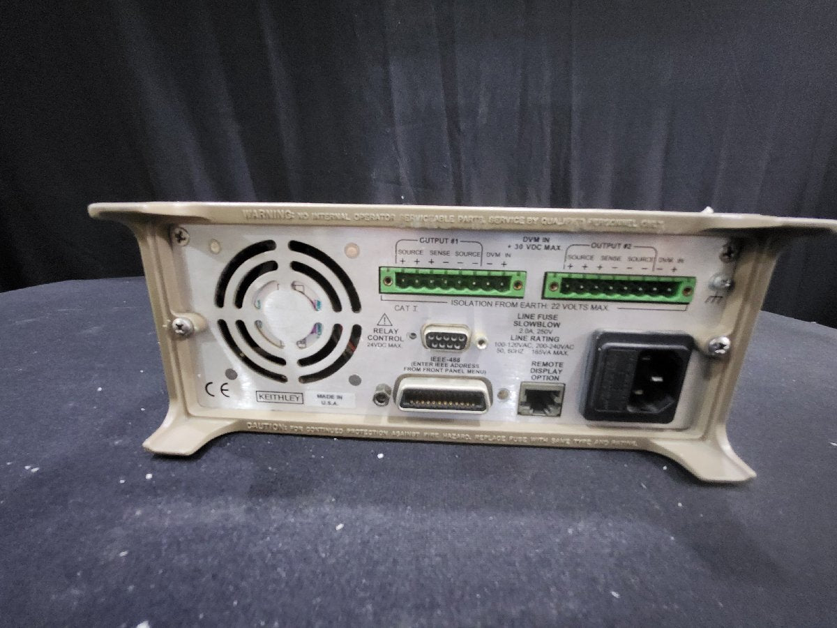 Keithley 2306-PJ Dual Channel Battery Charger Simulator (for parts or not working) [p1160017721]