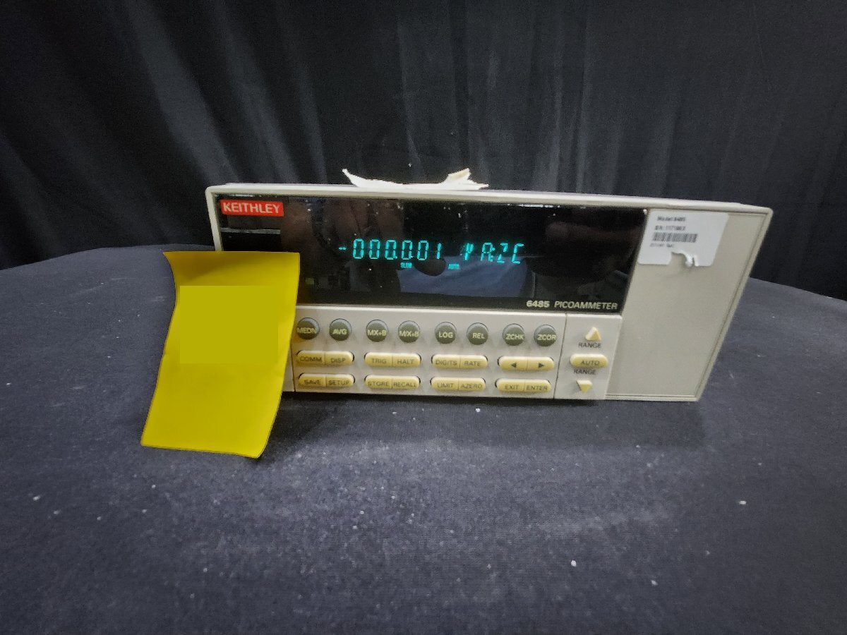 Keithley 6485 Picoammeter (for parts or not working) [g1160036251]