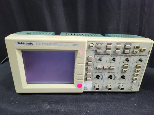 Tektronix TDS1012 Digital Storage Oscilloscope 100MHz 1GS/s 2CH (for parts or not working) [j1160043208]