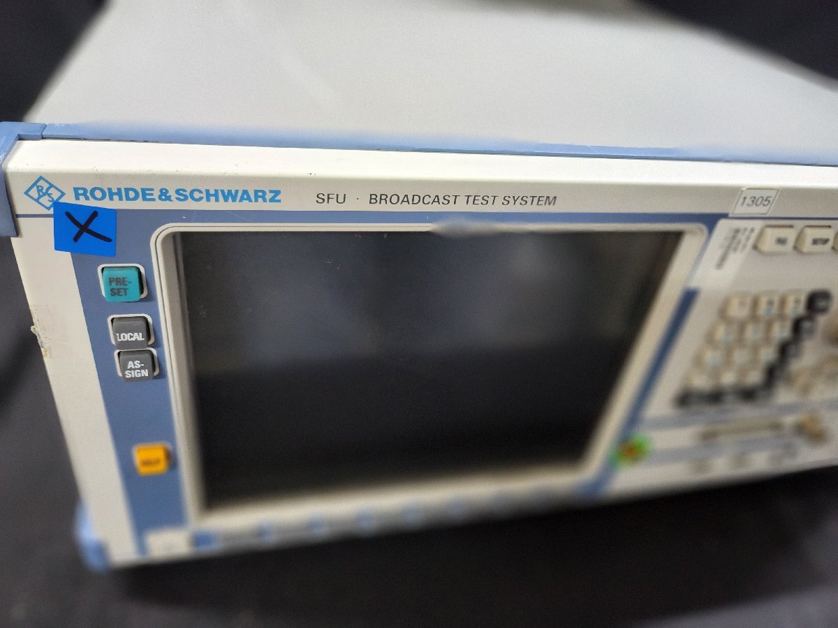 NBC R&S SFU Broadcast Test System Opt B3 B4 [b1160182098]