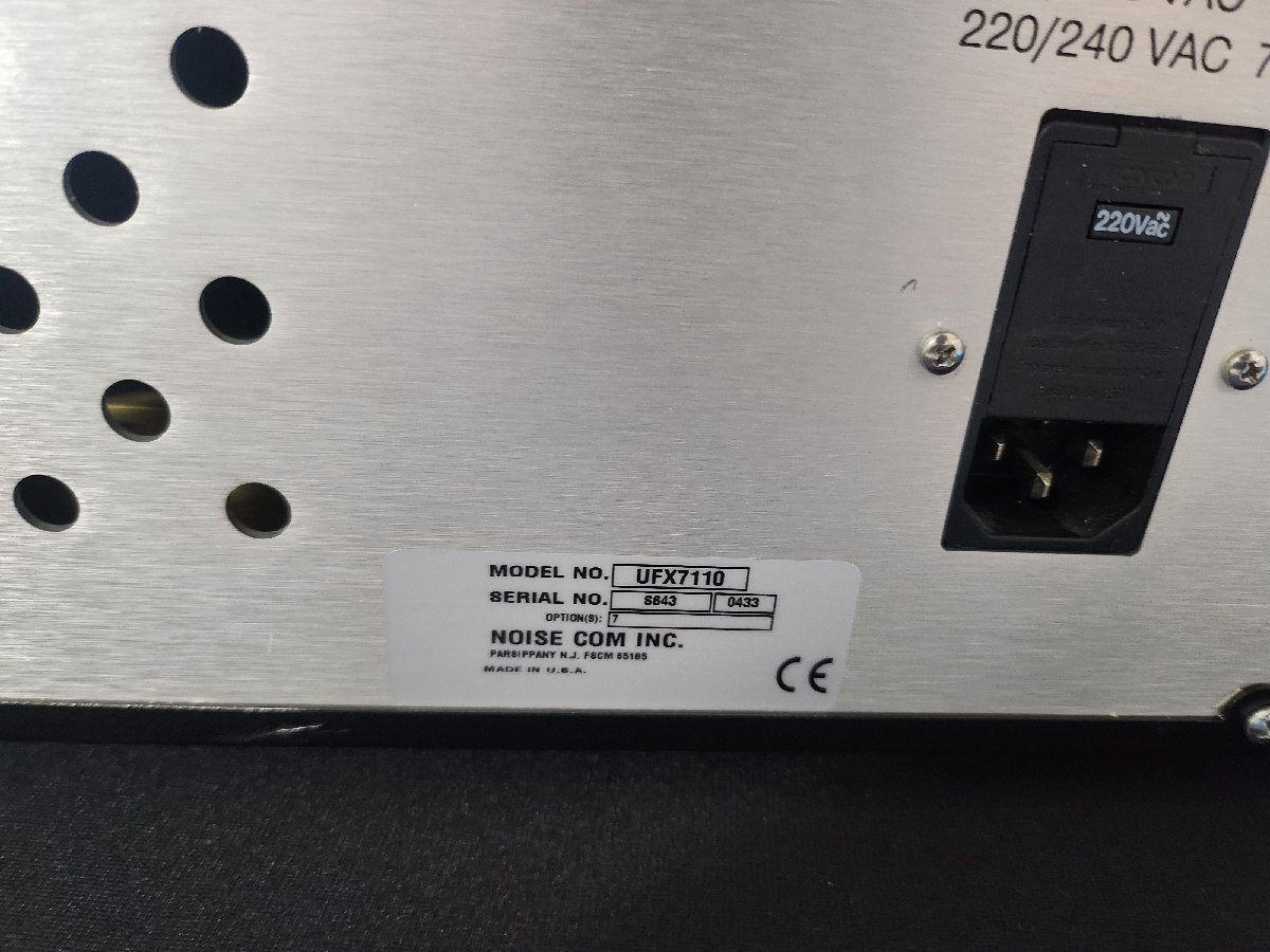 Noise Com UFX7110 Programmable Noise Generator (as-is) [l1160188688]