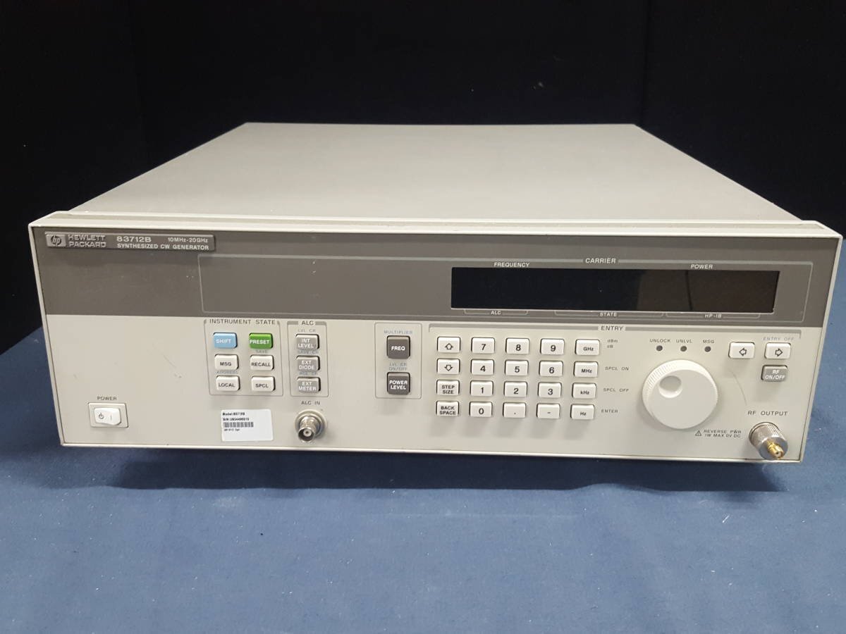 HP 83712B Synthesized CW Generator 10MHz-20GHz [j1160270845]