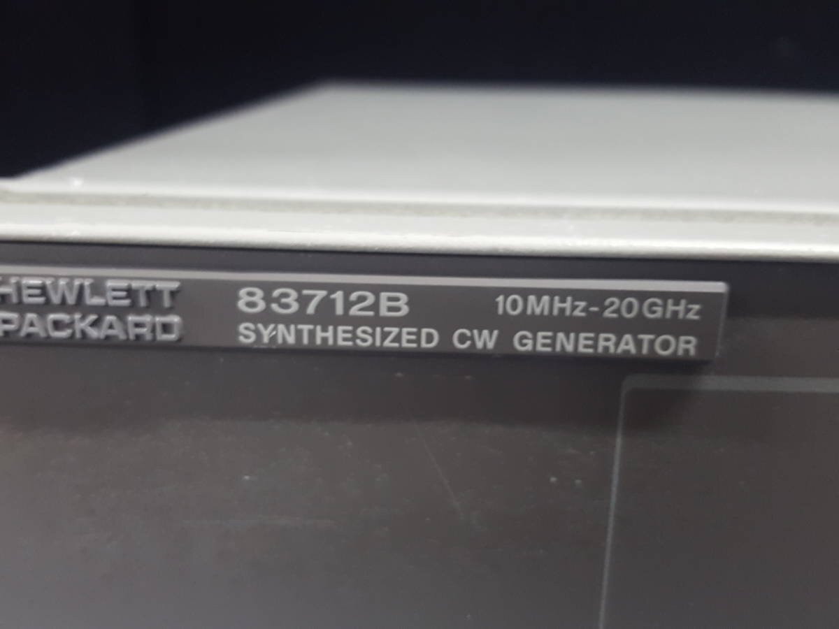 HP 83712B Synthesized CW Generator 10MHz-20GHz [j1160270845]