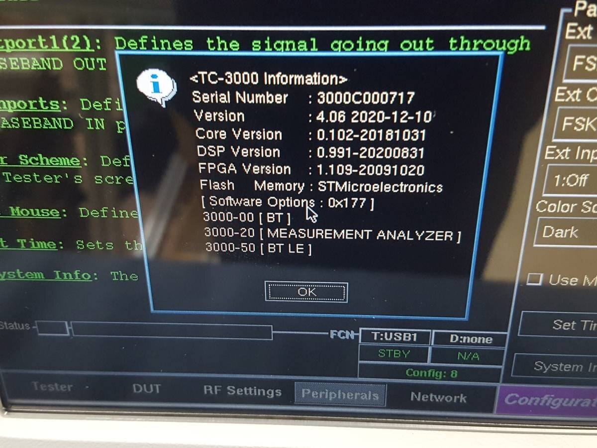 Tescom TC-3000C Bluetooth Tester [e1160279423]