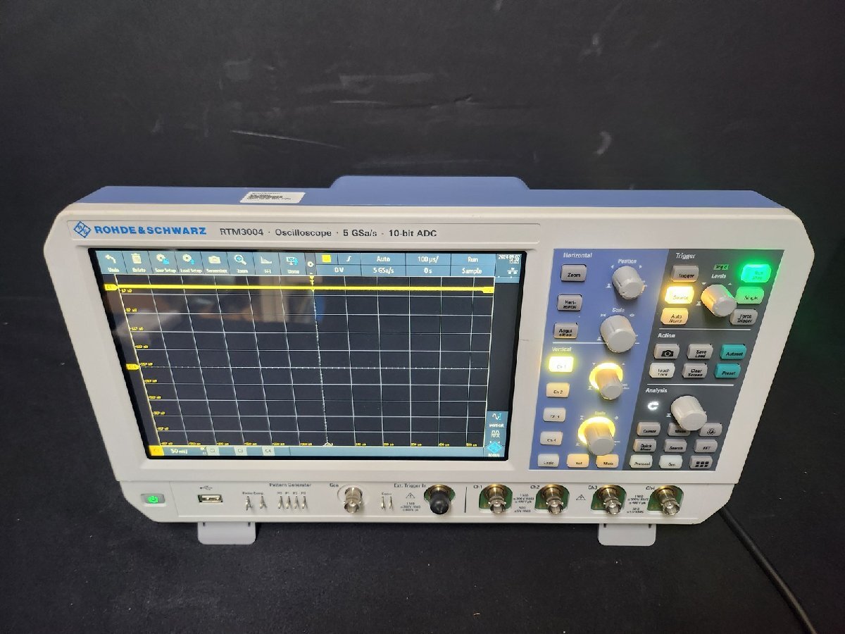 Rohde & Schwarz RTM3004 Digital Oscilloscope 4ch 500MHz 5GSa/s [f1160285810]