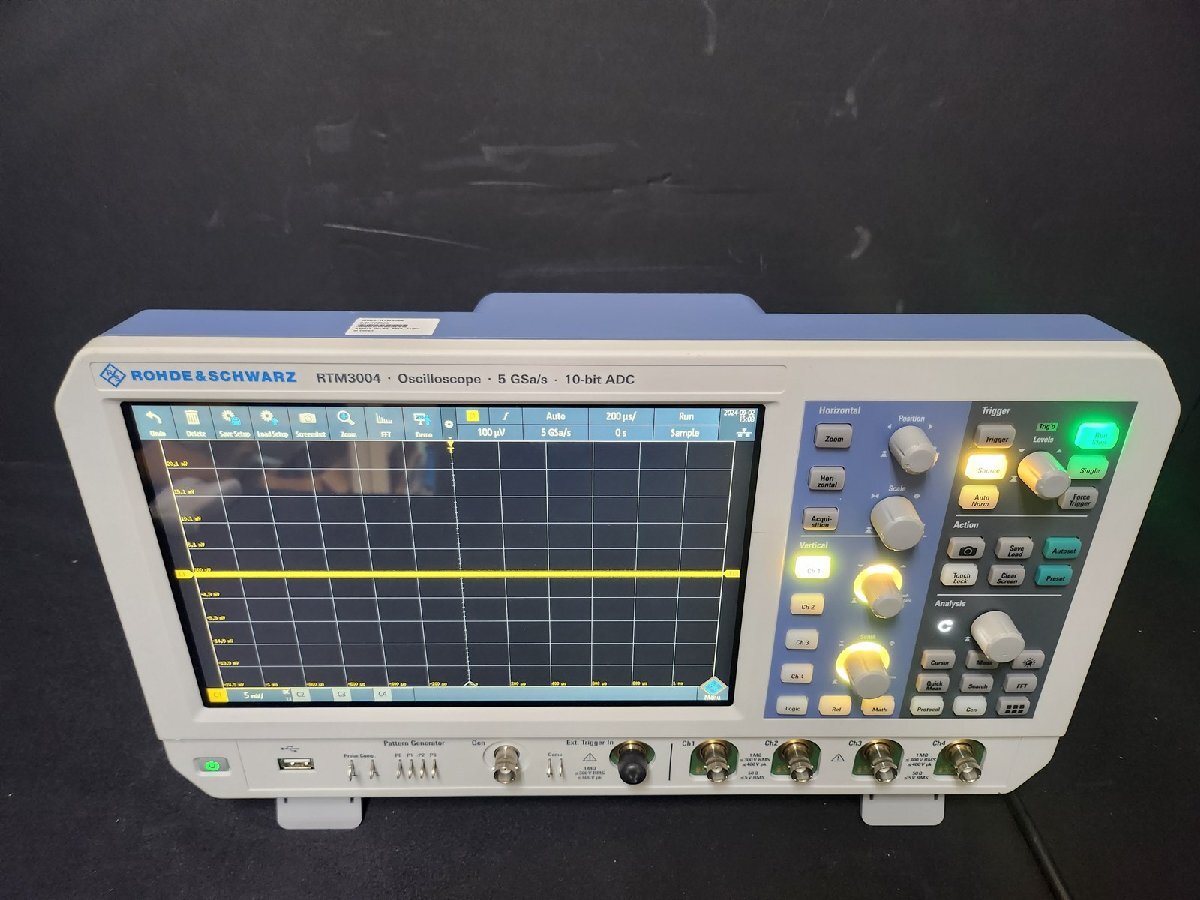 Rohde & Schwarz RTM3004 Digital Oscilloscope 4ch 500MHz 5GSa/s [f1160285810]