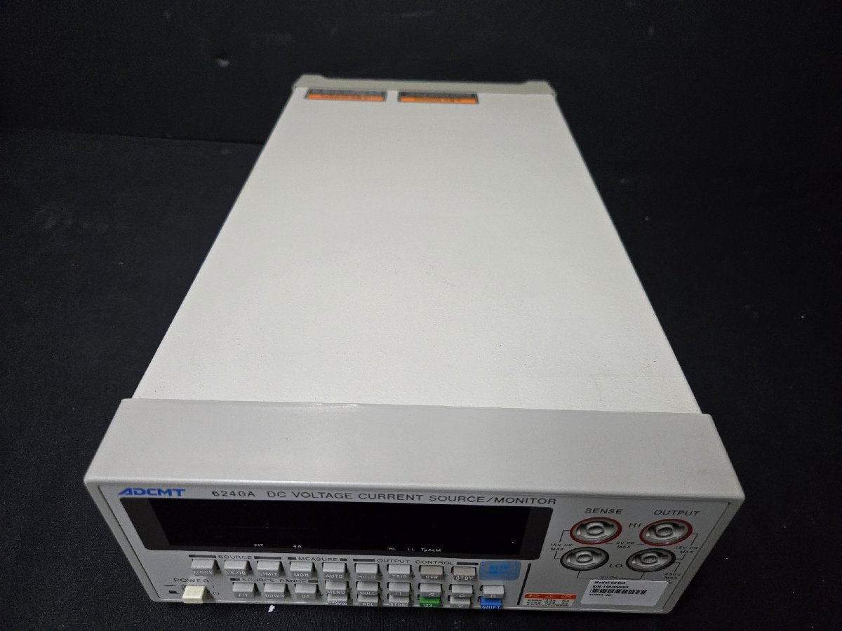 ADCMT 6240A DC Voltage Current Sources Monitor [f1160324628]