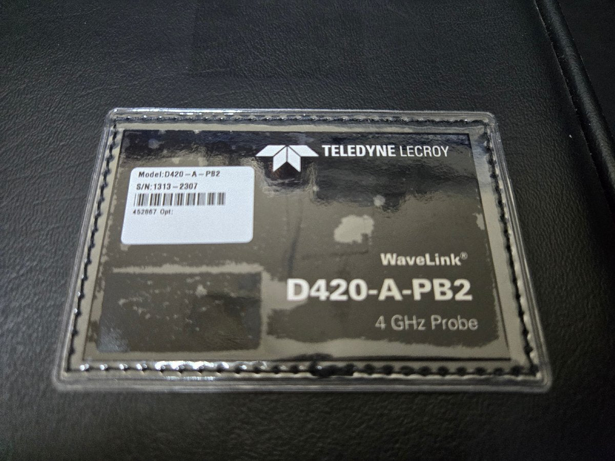 Lecroy D420-A-PB2 Differential Probe 4GHz Probe [k1160336222]