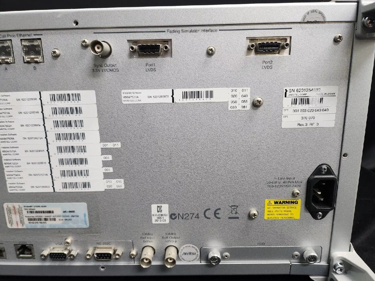 Anritsu MD8475A Signalling Tester (as-is) [c1160859081]