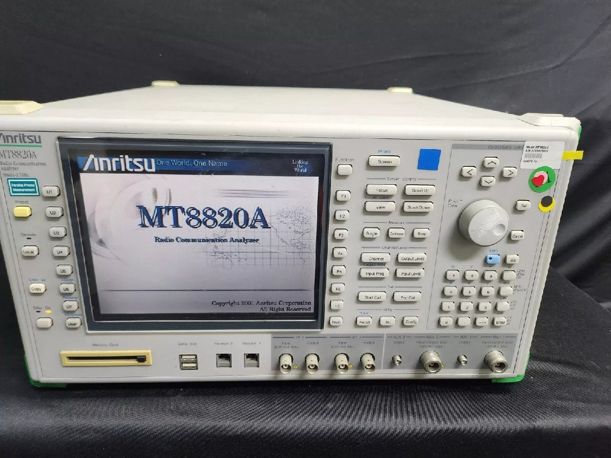 Anritsu MT8820A Radio Communication Analyzer Opt. 01 03 04 12 [c1160995493]