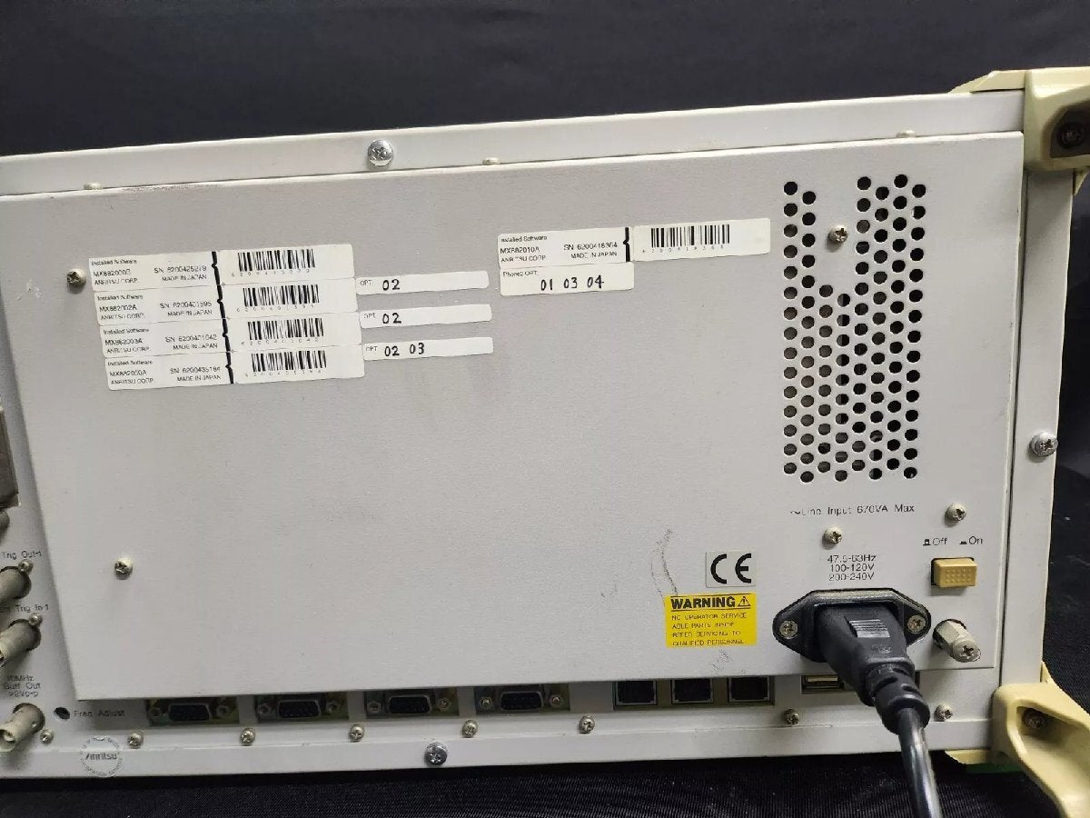 Anritsu MT8820A Radio Communication Analyzer Opt. 01 03 04 12 [c1160995493]