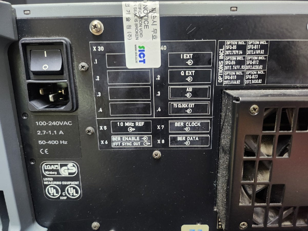 R&S SFQ TV Test Transmitter [v1161088792]