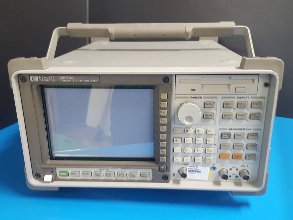 HP 35670A FFT Dynamic Signal Analyzer (as-is) [w1161242859]