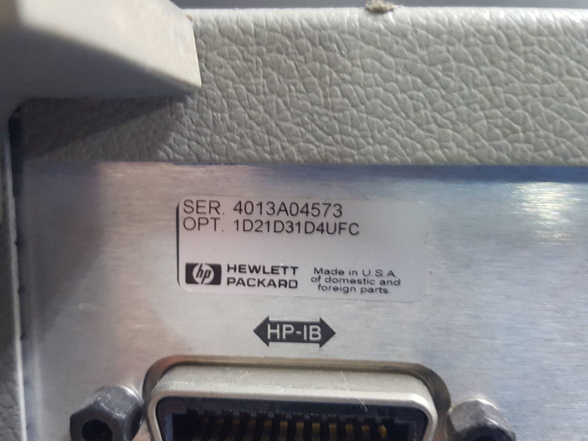HP 35670A FFT Dynamic Signal Analyzer (as-is) [w1161242859]