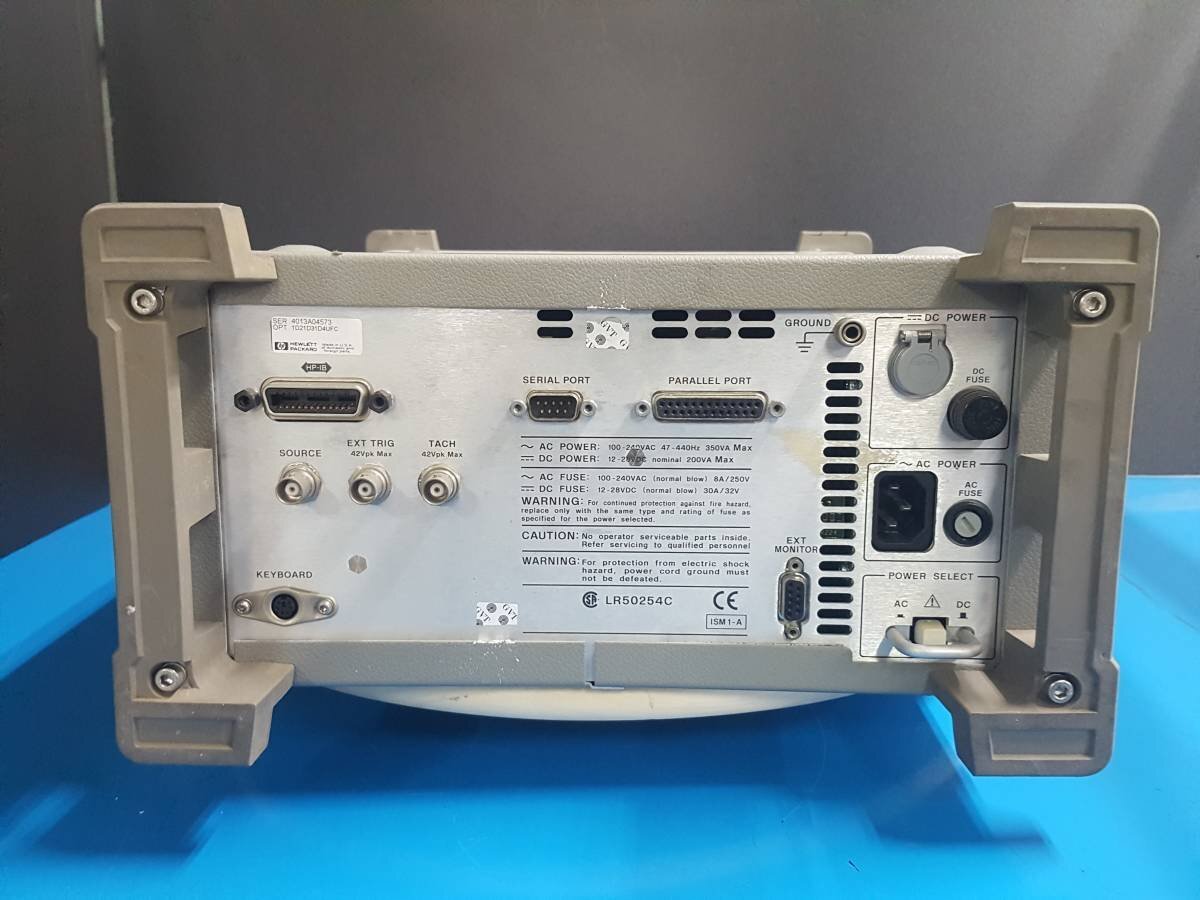 HP 35670A FFT Dynamic Signal Analyzer (as-is) [w1161242859]