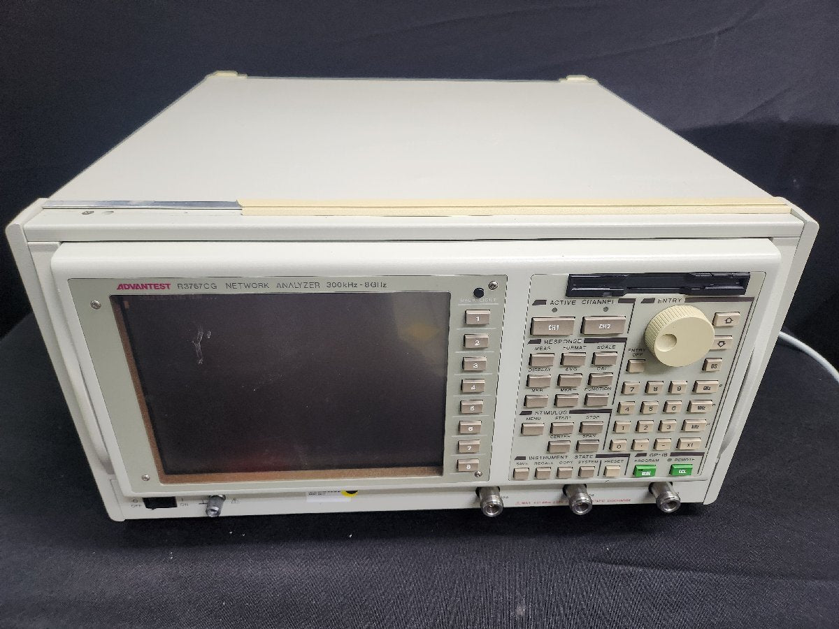 Advantest R3767CG Network Analyzer 300kHz-8GHz [p1161773104]