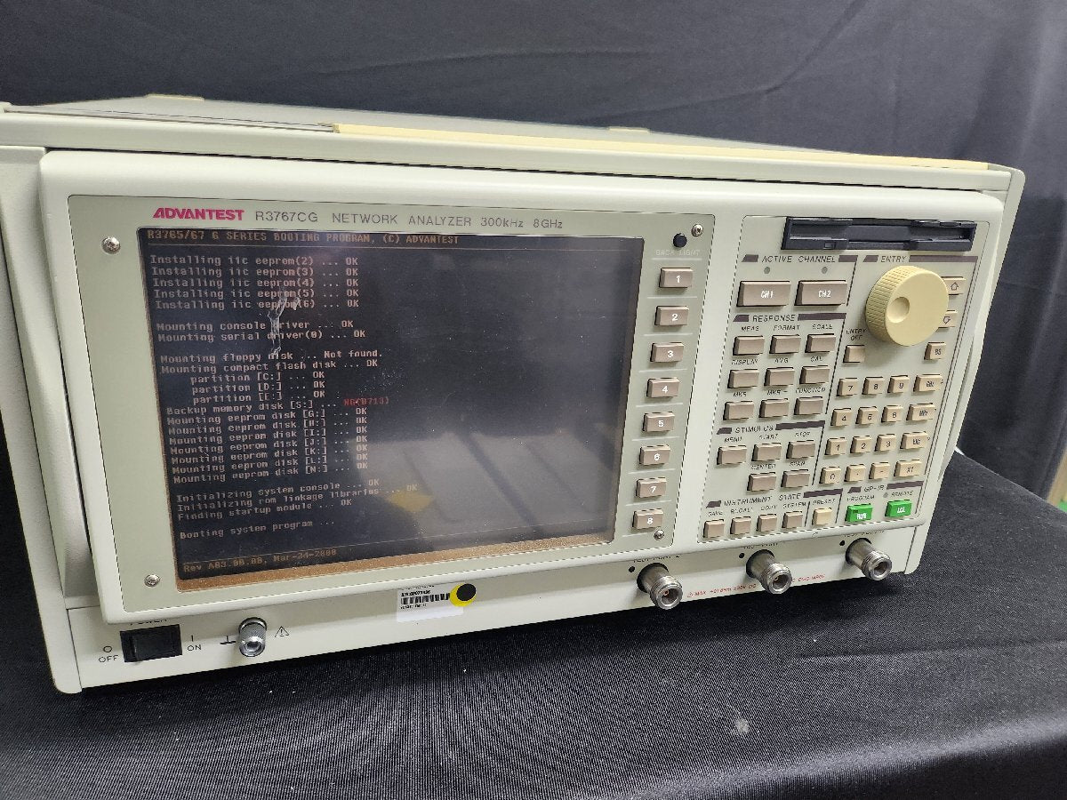 Advantest R3767CG Network Analyzer 300kHz-8GHz [p1161773104]