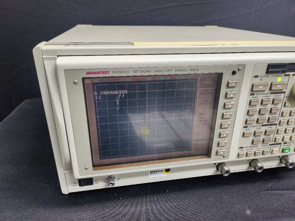 Advantest R3767CG Network Analyzer 300kHz-8GHz [p1161773104]