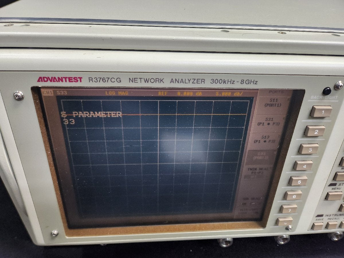 Advantest R3767CG Network Analyzer 300kHz-8GHz [k1161767448]