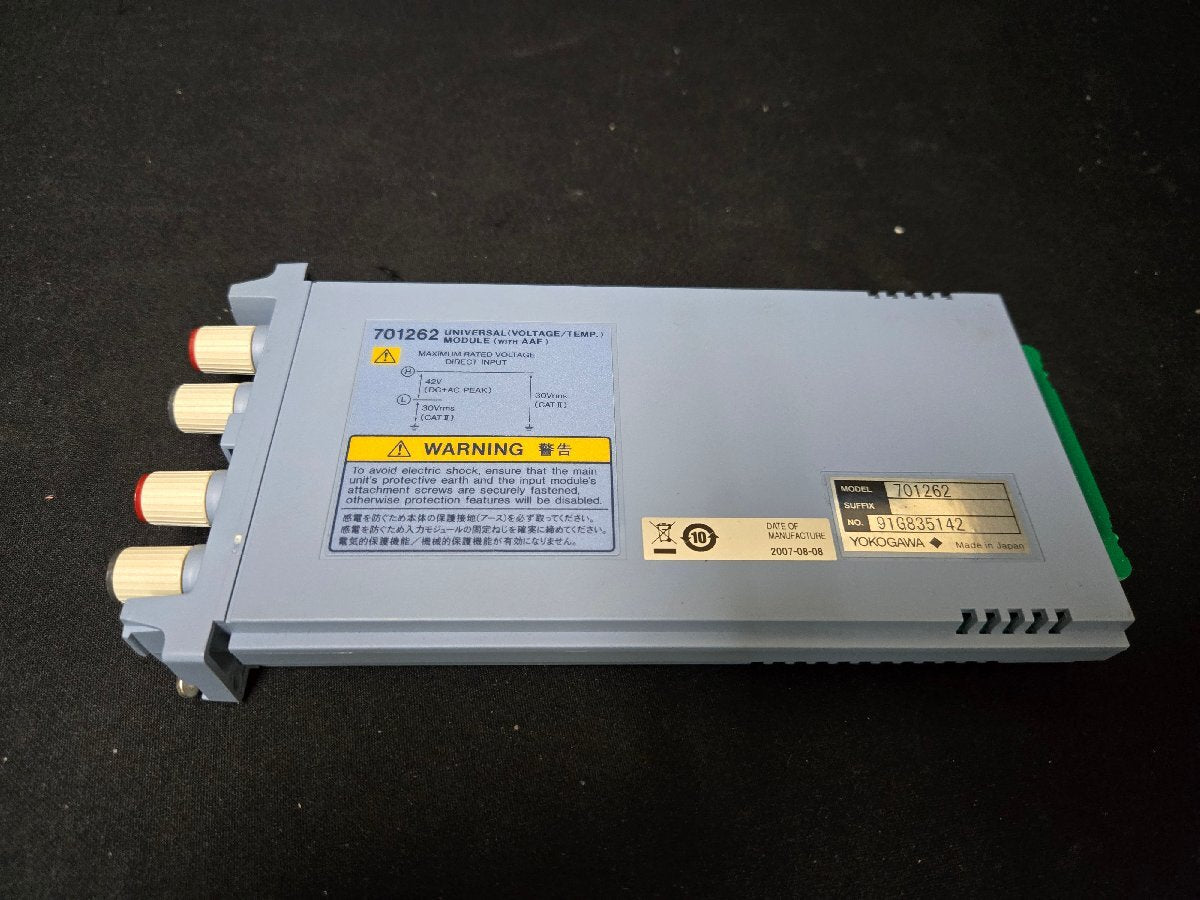 Yokogawa 701262 Universal Voltage & Temperature Input Module [q1161885054]