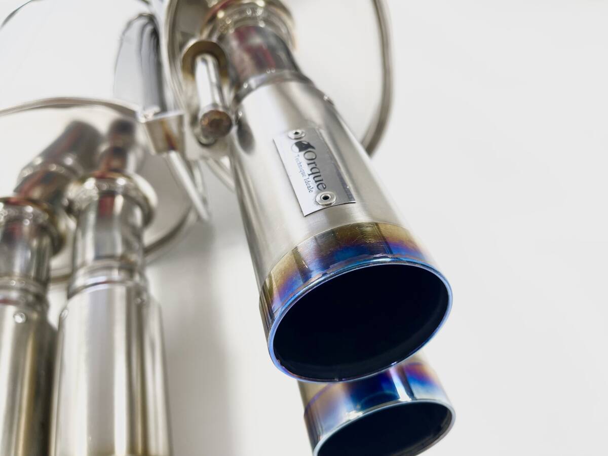 Torque Advanced Exhaust ALFAROMEO 159 Titanium Tail Muffler ORECA Dual [w1161940208]