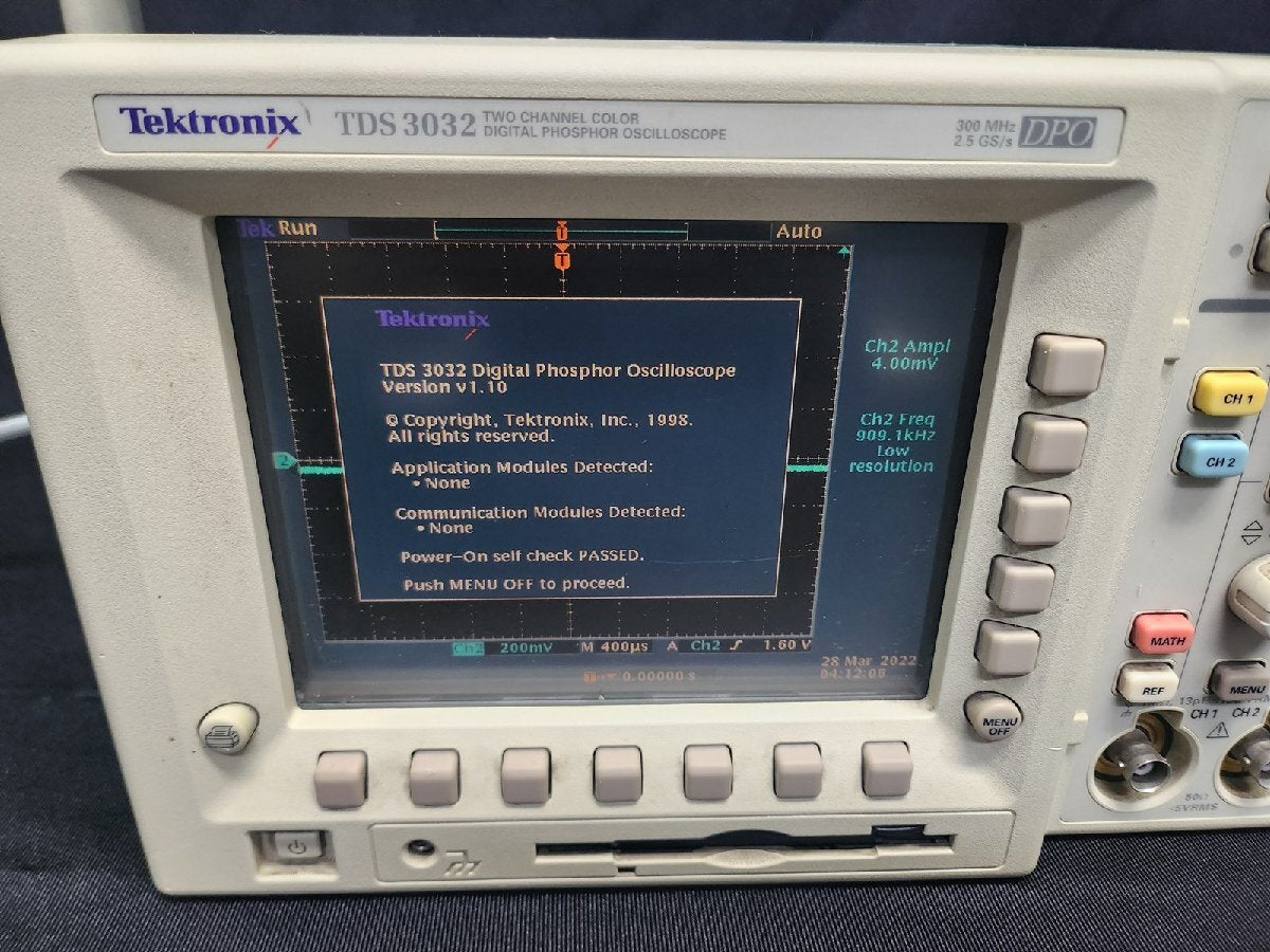 Tektronix TDS3032 Digital Oscilloscope 300MHz 2ch 2.5GSa/s [q1162234321]
