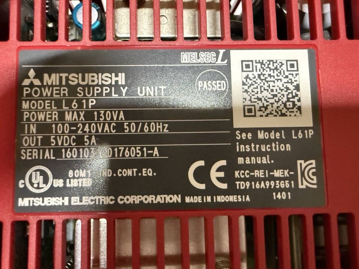 Mitsubishi Electric L61P MELSEC L6DSPU L02CPU LX42C4 LX41C4 LY42NT1P 2 Units [t1162621779]