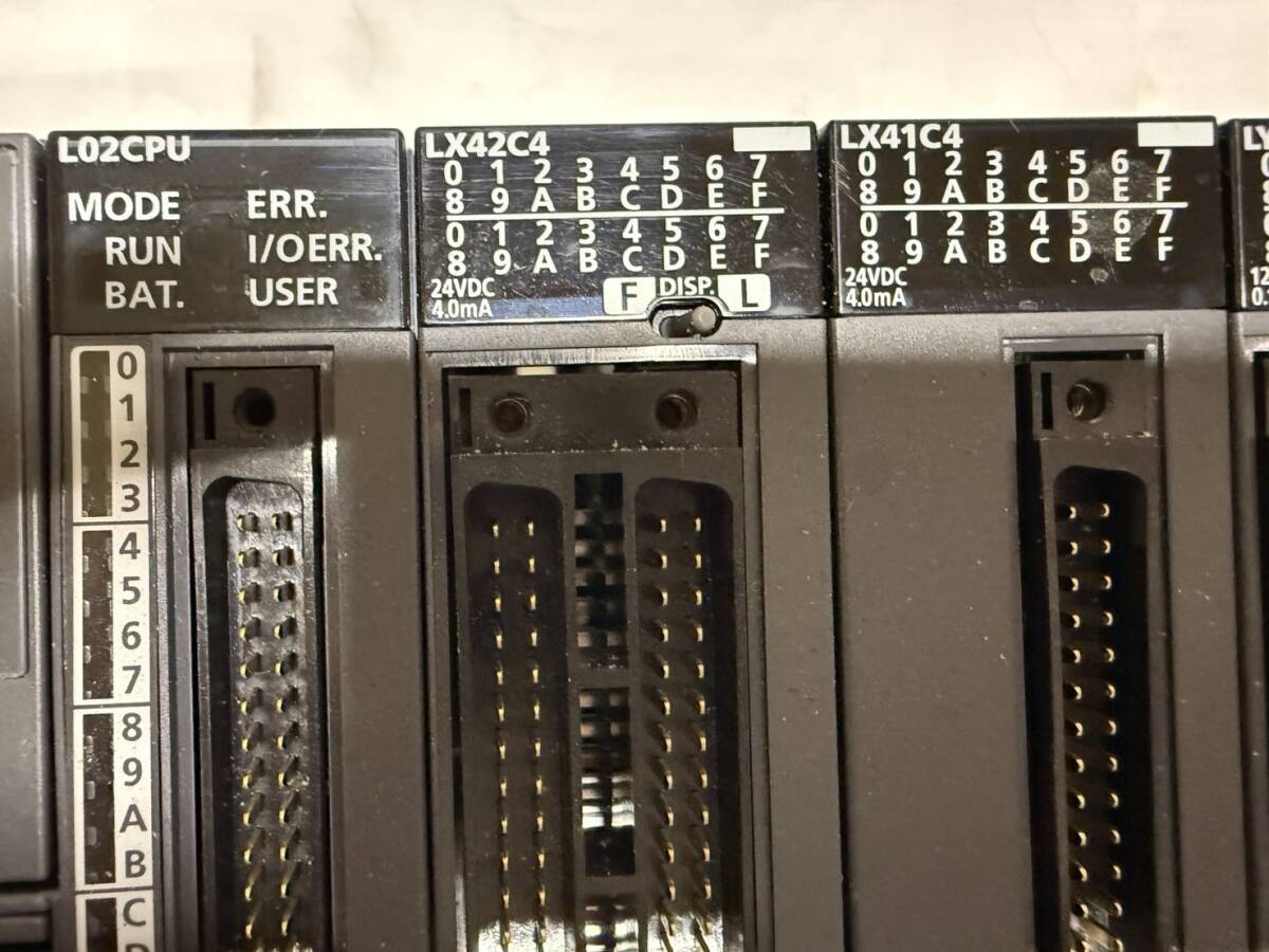 Mitsubishi Electric L61P MELSEC L6DSPU L02CPU LX42C4 LX41C4 LY42NT1P 2 Units [t1162621779]