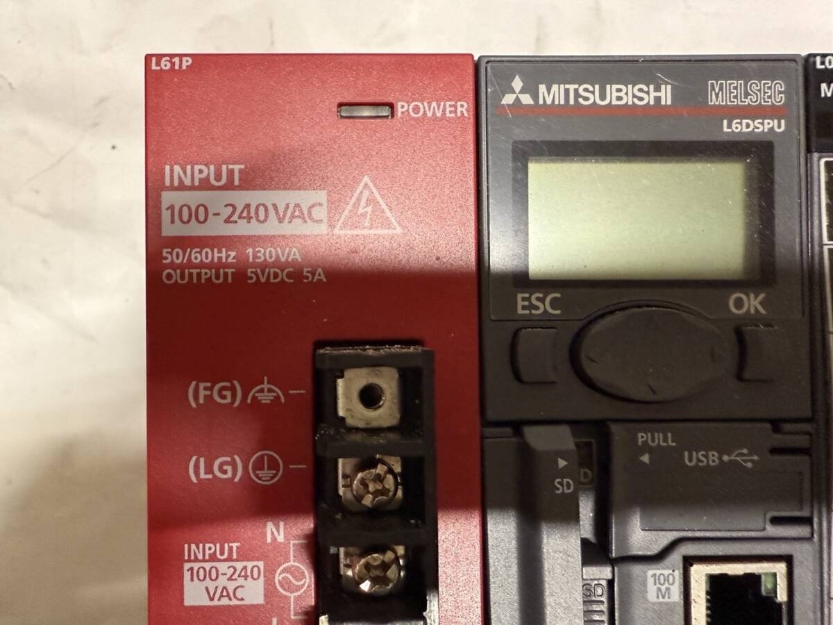 Mitsubishi Electric L61P MELSEC L6DSPU L02CPU LX42C4 LX41C4 LY42NT1P 2 Units [t1162621779]