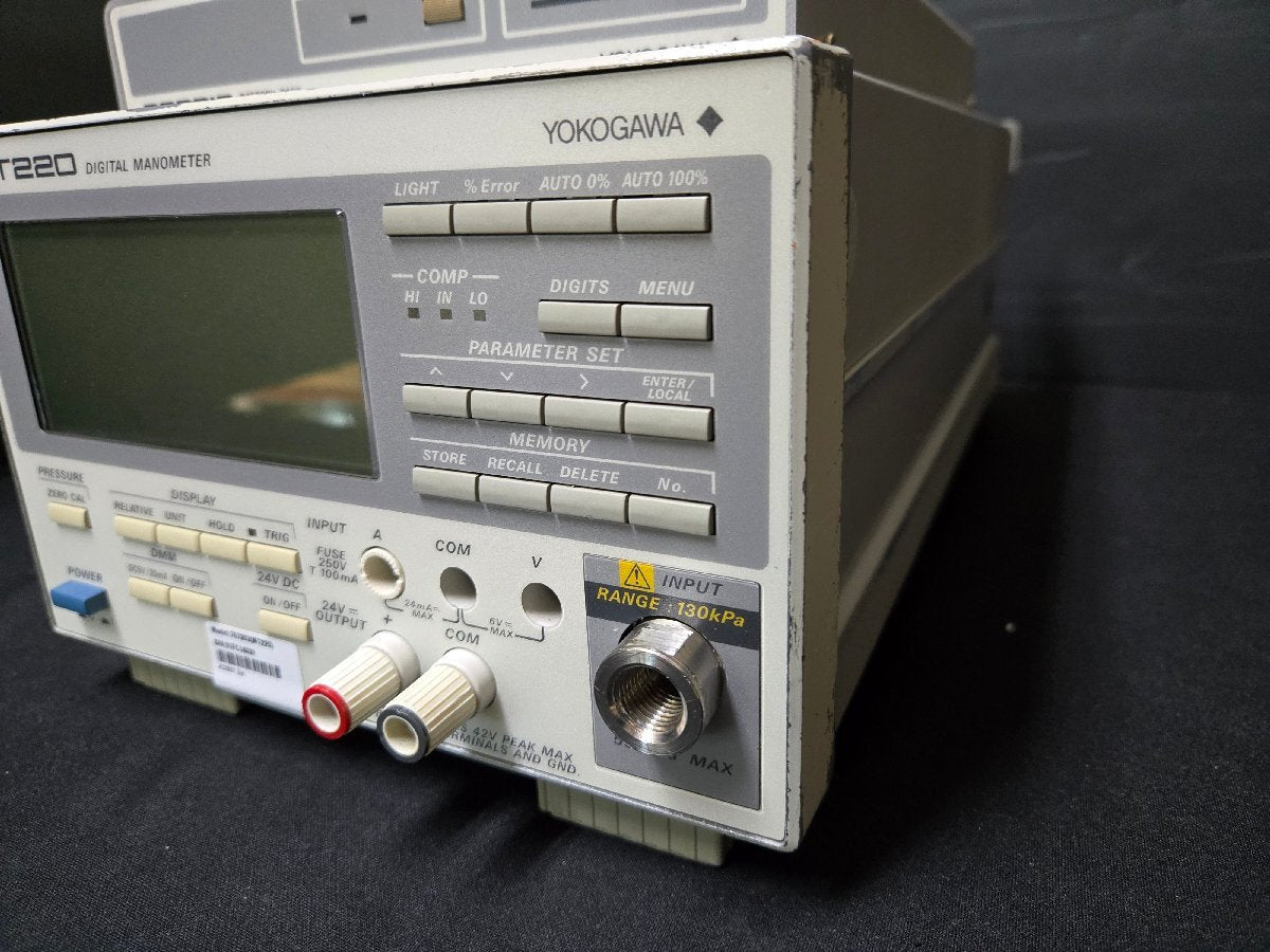 Yokogawa MT220 Digital Manometer Suffix U1-C1-P1-M/DA/7N [h1162734320]