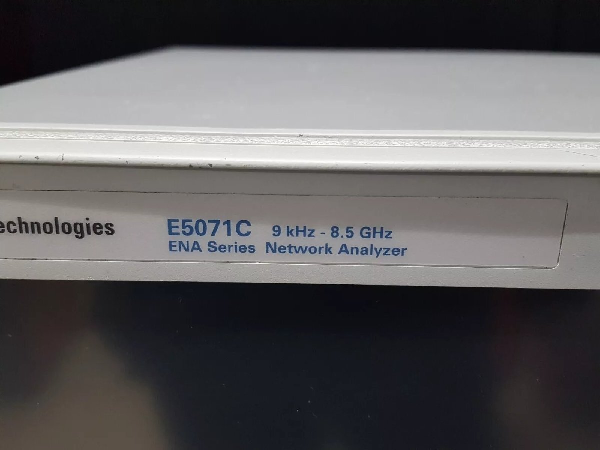 Agilent E5071C Network Analyzer 9kHz-8.5GHz Opt 480 Win XP [j1162880267]