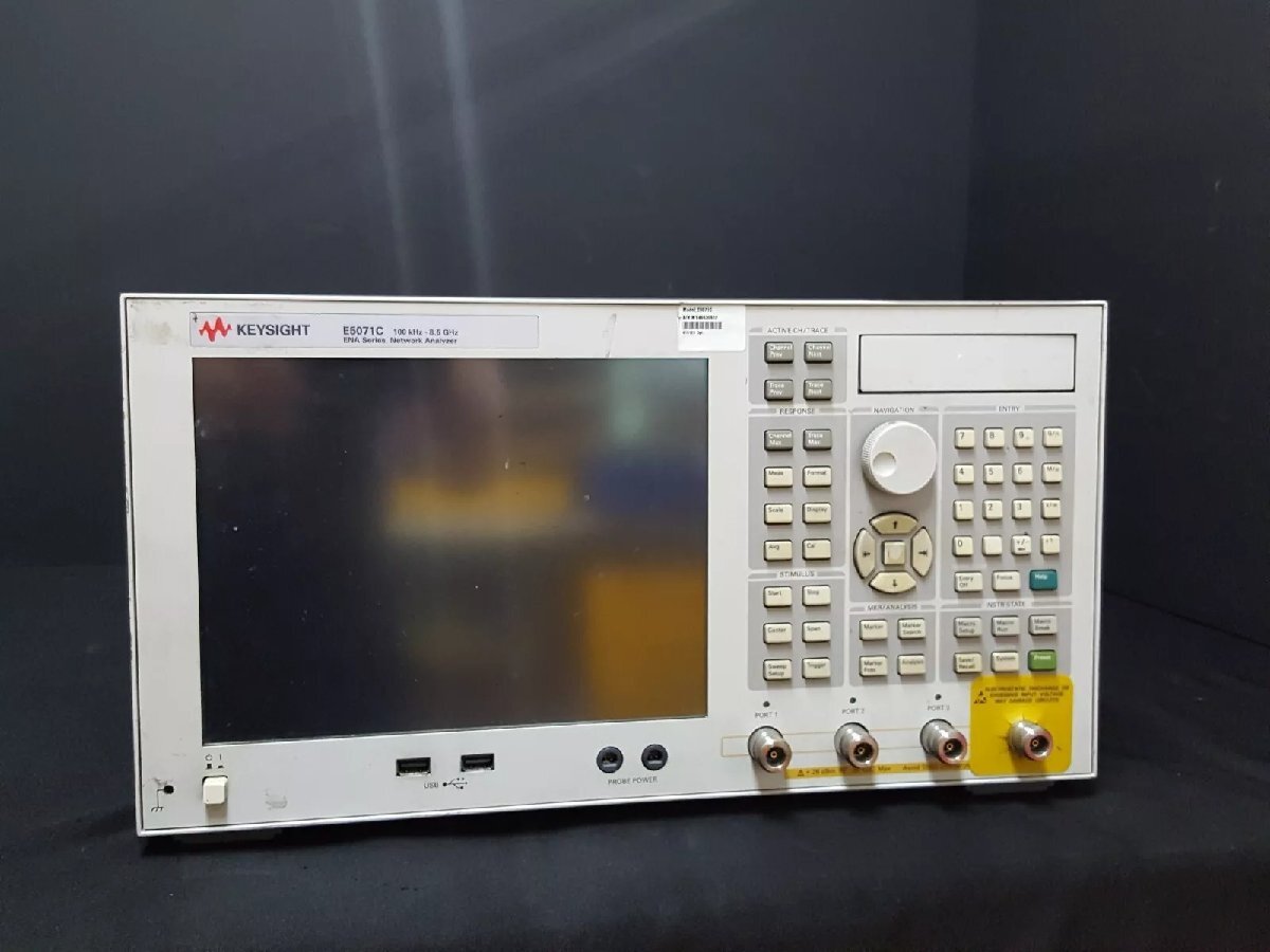 Keysight E5071C Network Analyzer 100kHz-8.5GHz Opt 485 Win7 [o1162890012]