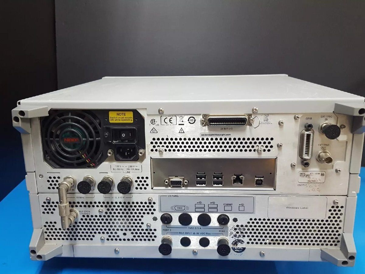 Keysight E5071C Network Analyzer 100kHz-8.5GHz Opt 285 1E5 019 [c1162880180]
