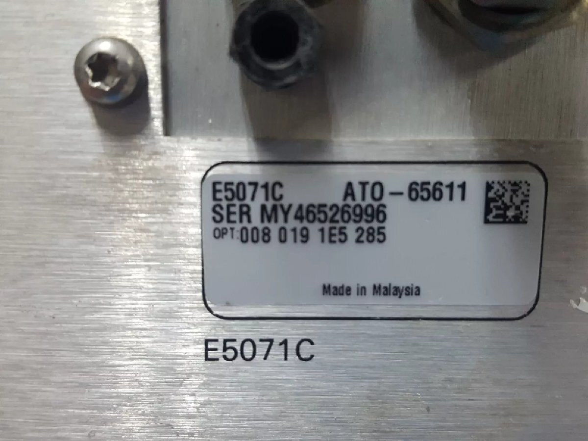 Keysight E5071C Network Analyzer 100kHz-8.5GHz Opt 285 [t1162980396]