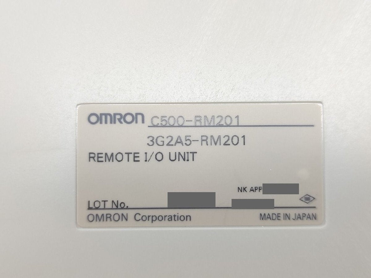 OMRON C500-RM201 Part [g1163063172]