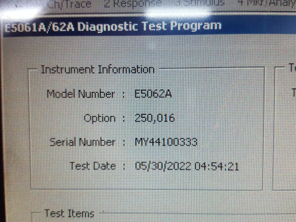 Agilent E5062A ENA Network Analyzer 300kHz-3GHz Opt. 250 016 [v1163203271]