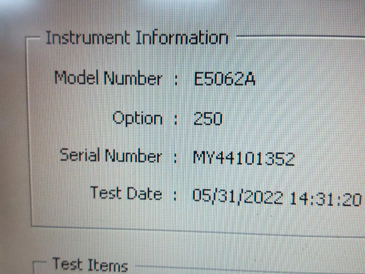 Agilent E5062A ENA Network Analyzer 300kHz-3GHz Opt. 250 [e1163217626]