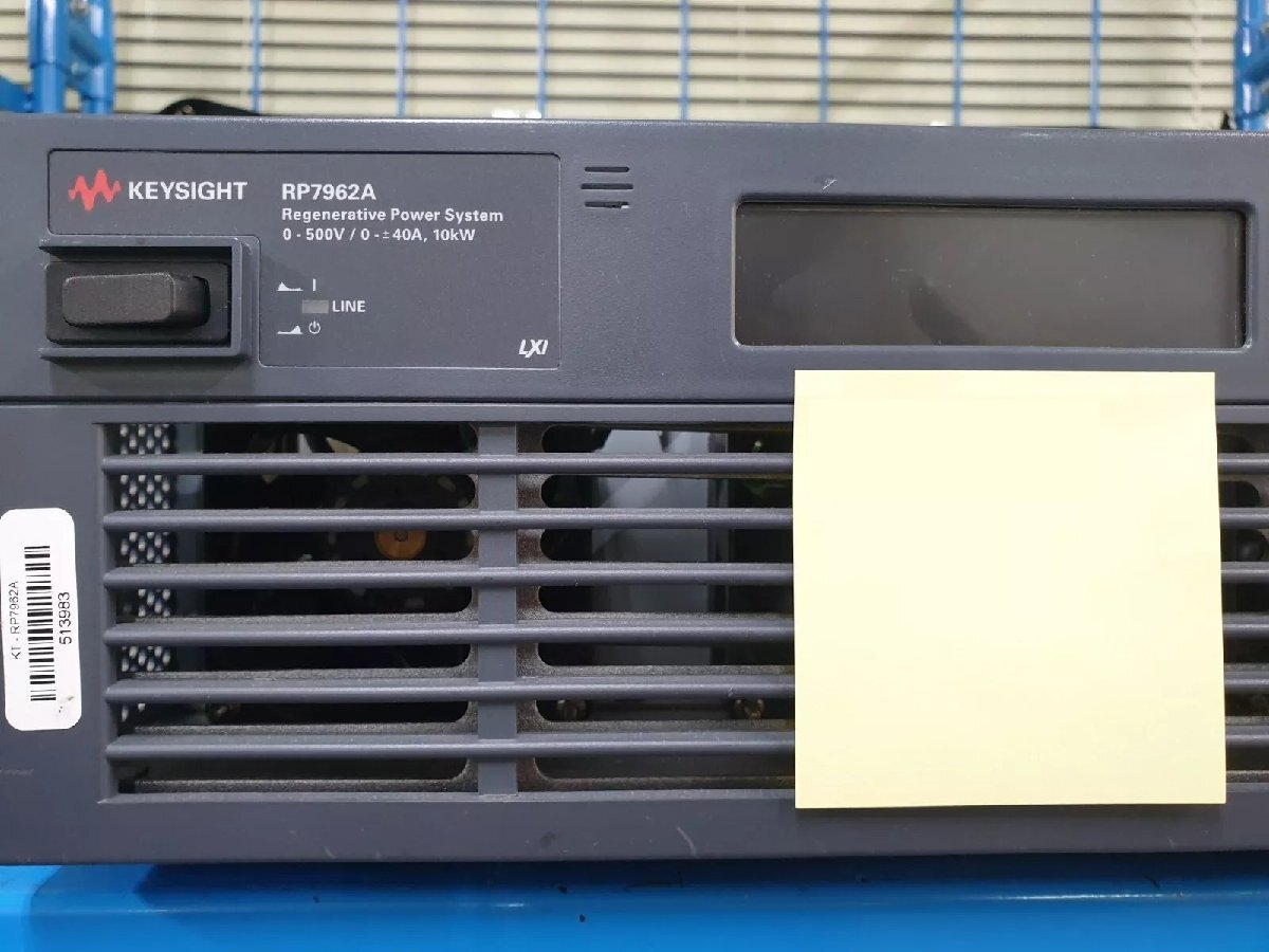 Keysight RP7962A Regenerative Power System 500V 40A 10kW (for parts or not working) [q1163746166]