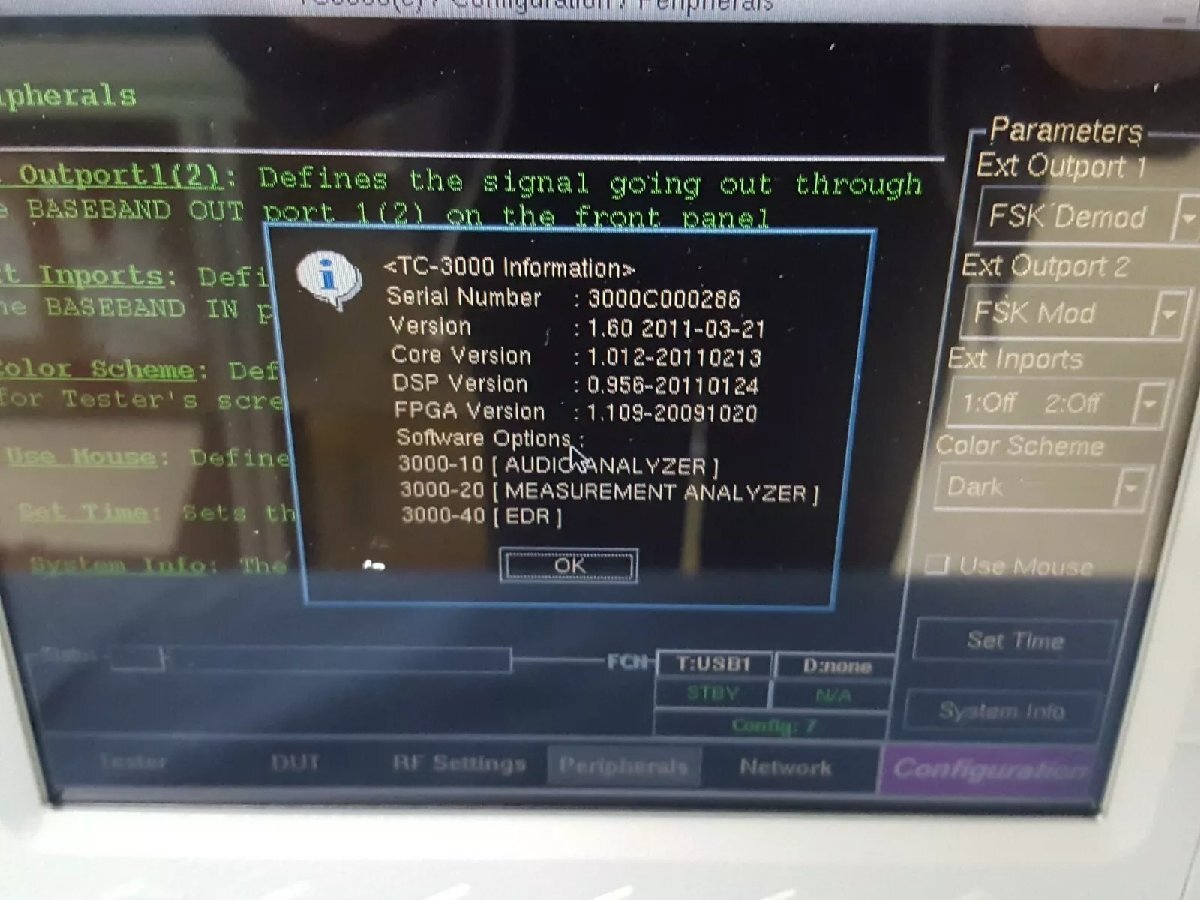 NBC Tescom TC-3000C Bluetooth Tester [b1163761053]