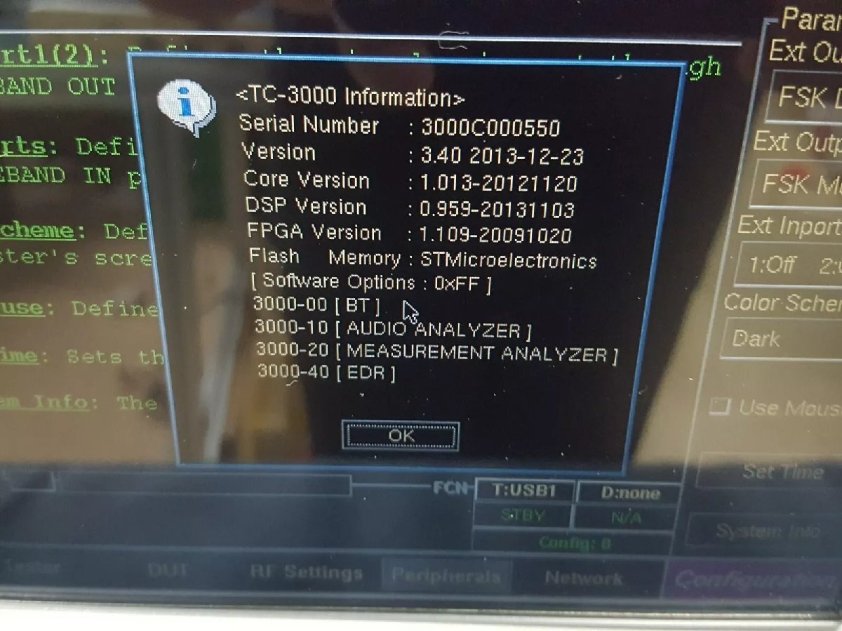 Tescom TC-3000C Bluetooth Tester [g1163758080]