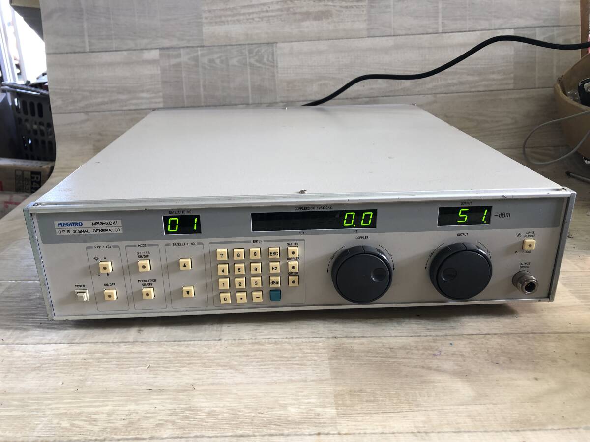 MEGRO L-867 MSG-2041 Radio Measuring Instrument Signal Generator [m1163835694]