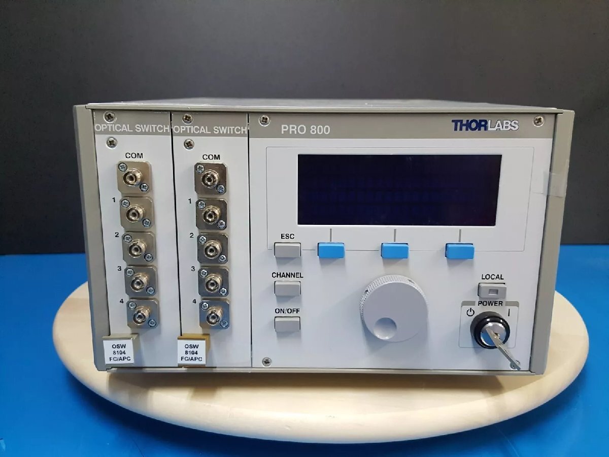 Thorlabs PRO800 2-Slot Benchtop Chassis with OSW8104 [r1163946806]