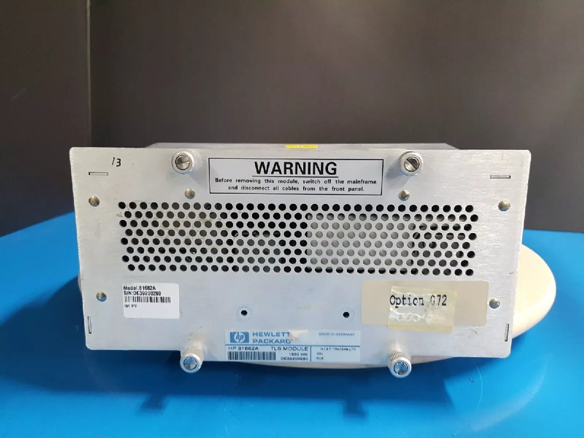 HP 81682A Tunable Laser Source Module [d1164073943]