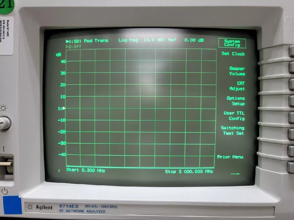 Agilent 8714ES RF Network Analyzer 300kHz-3GHz [m1164082392]