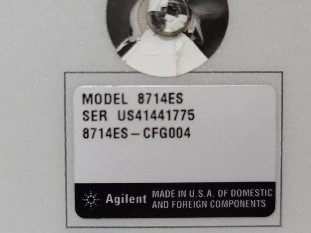 Agilent 8714ES RF Network Analyzer 300kHz-3GHz [m1164082392]